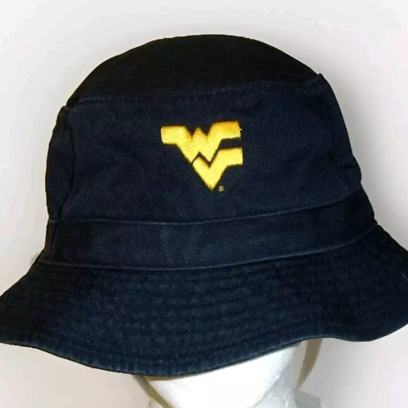 West Virginia Mountaineers Mens Bucket hat sz. Large/XL New Ncaa - Picture 1 of 3